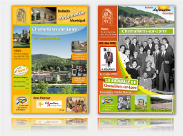Catalogue et magazine de Mairie de CHAMALIERES-SUR-LOIRE (Bulletin dinformation municipal)