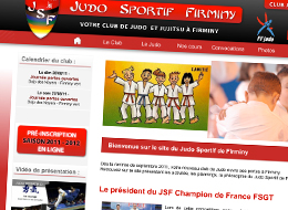 Site Internet du JUDO SPORTIF FIRMINY